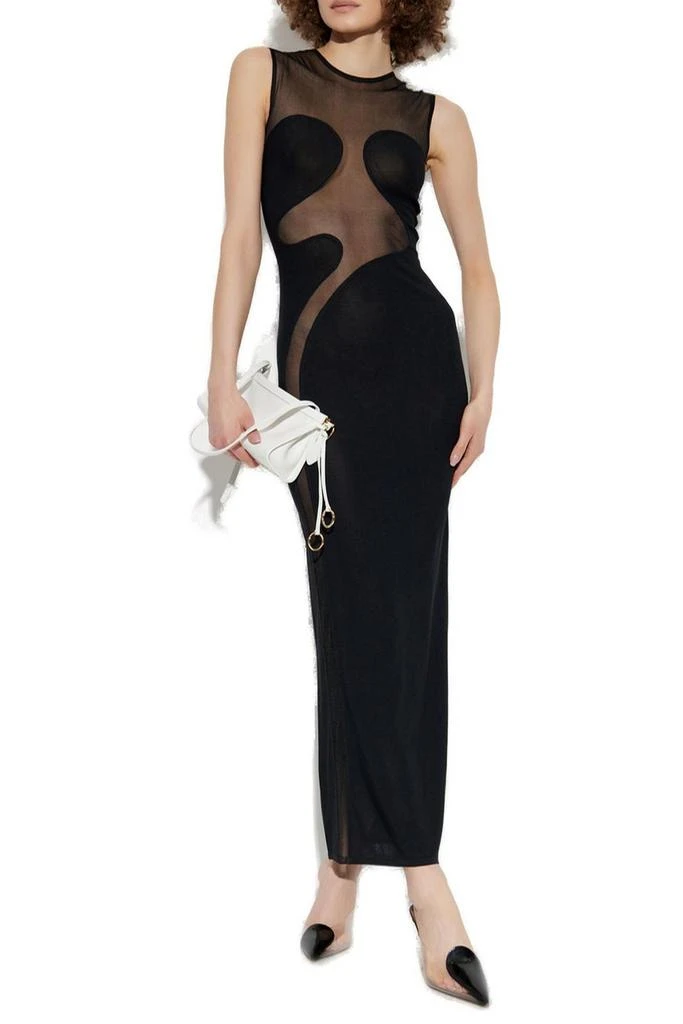 ankle length bodycon dress Asher
