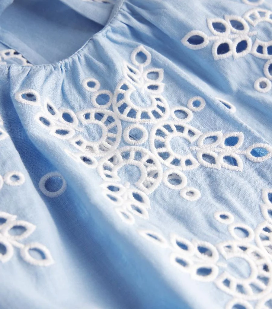 Sandro Embroidered Calypso Dress 5