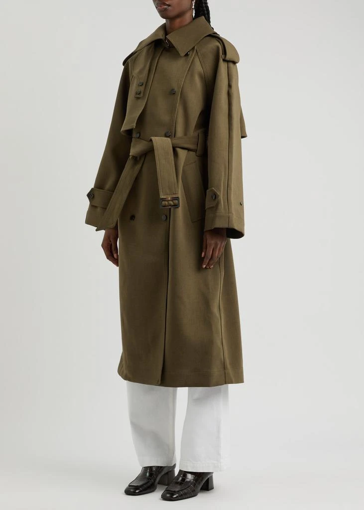 DAY BIRGER ET MIKKELSEN Lynn belted woven trench coat 6
