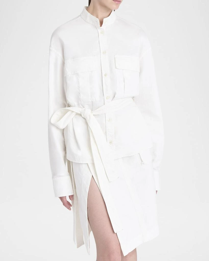Salvatore Ferragamo Belted Utility Jacket 4