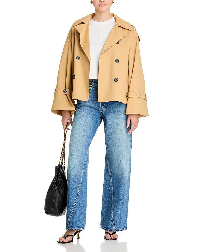ANINE BING Brie High Rise Jeans in Blue