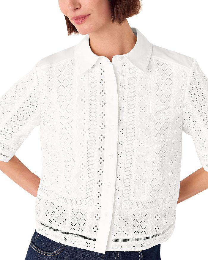 Whistles Broderie Shirt