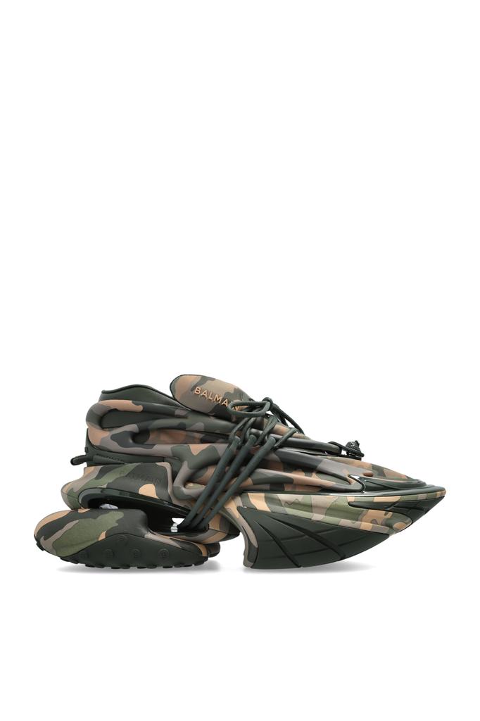 Balmain B-Dr4g0n Sneakers - Synthetic Leather - Beige