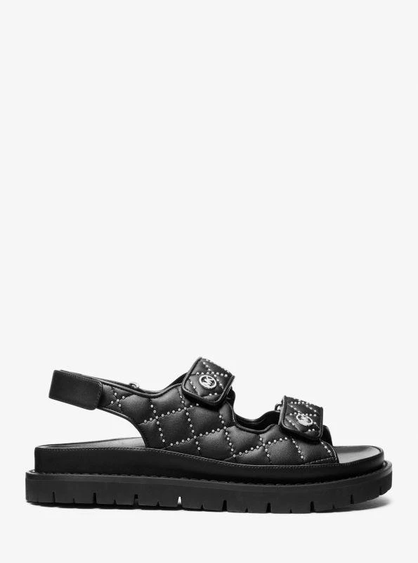 Michael Kors Holland Studded Quilted Sandal 2