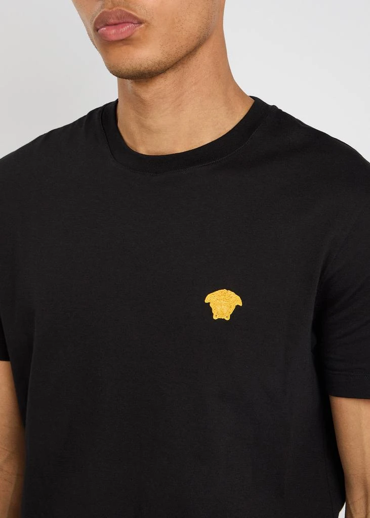 Versace Logo-embroidered cotton T-shirt 5