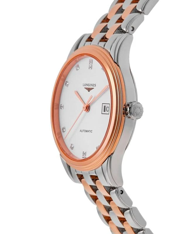 Longines Longines Flagship Automatic 30mm White Diamond Dial Two Tone  Women's Watch L4.374.3.99.7 3