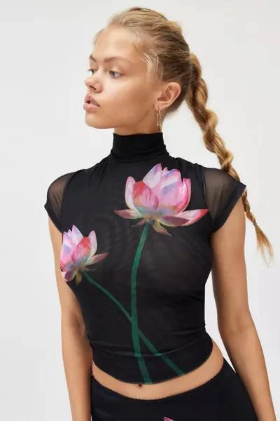 Another Girl Another Girl Digital Flower Crop Top & Maxi Skirt Set 2