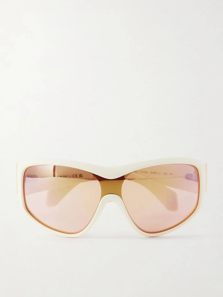 MONCLER EYEWEAR Thyra Oval-frame Ski Sunglasses