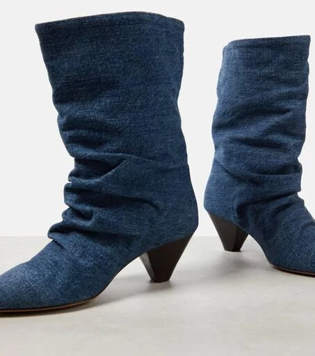 Isabel Marant Reachi denim ankle boots 6