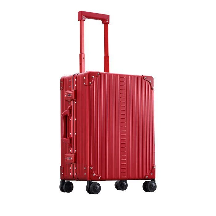 ALEON 21" Aluminum Carry On Spinner Suitcase 1