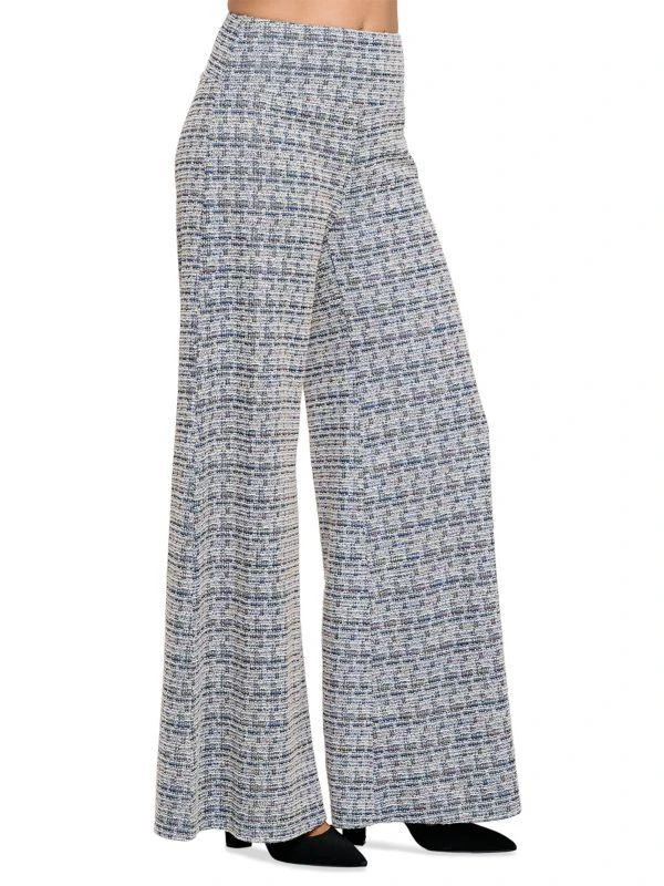 Renee C. Tweed Wide Leg Pants 3