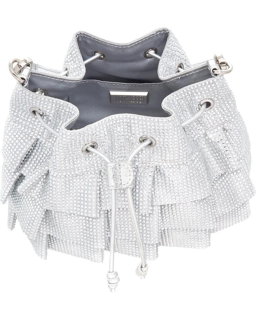 Judith Leiber Ruffle Pouch Fullbead Tote 2