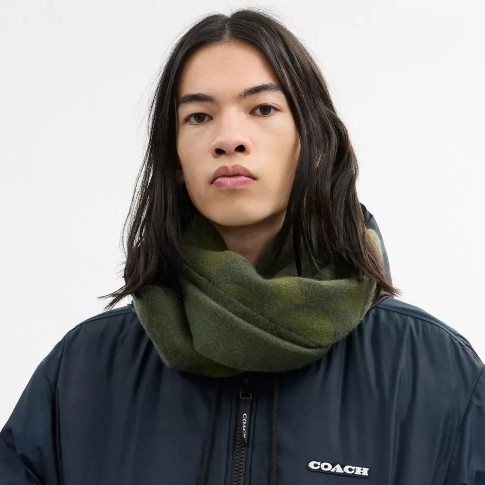 Coach Signature Oversized Muffler 3