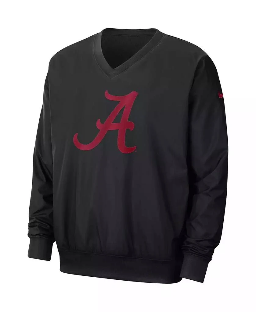 NIKE Men's Black Alabama Crimson Tide Stadium Pullover Windbreaker 3