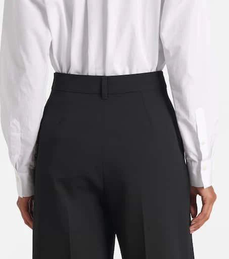 Stella McCartney High-rise wool-blend wide-leg pants 6