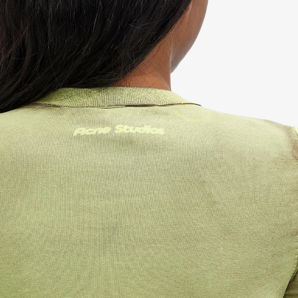 Acne Studios Acne Studios Open Button Fitted Cardigan 5