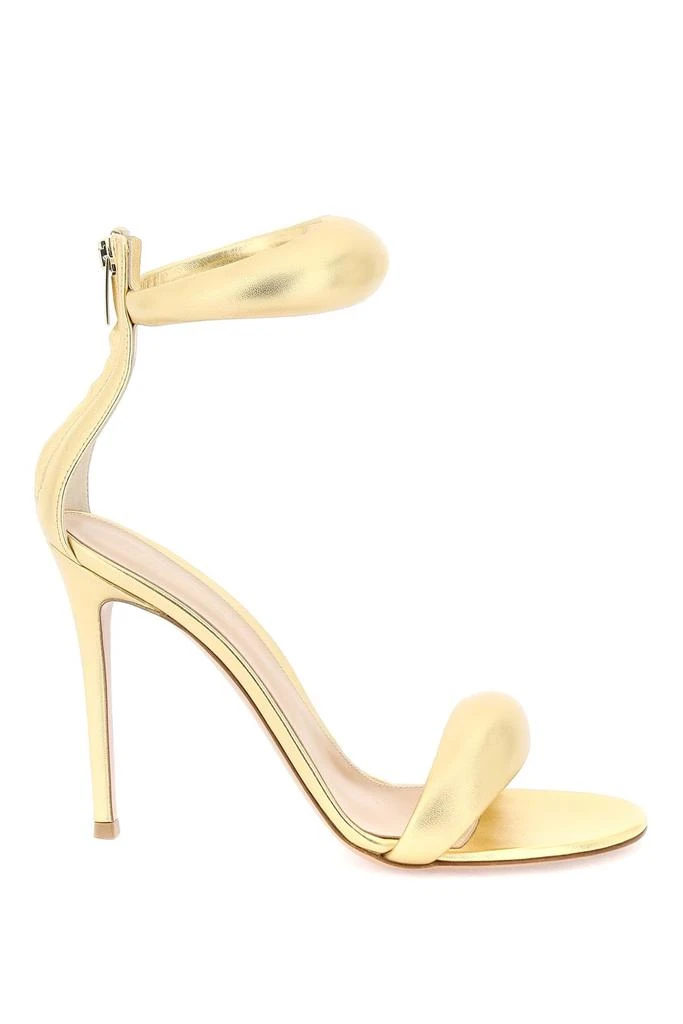 Gianvito Rossi laminated leather bijoux sandals 1