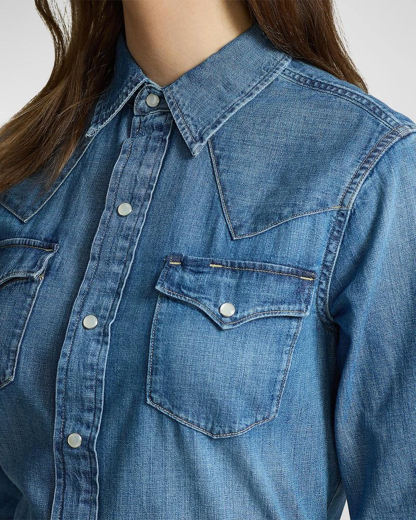 Ralph Lauren Denim Western Shirt 7