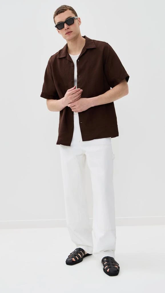 NN07 Julio Linen Camp Shirt 4