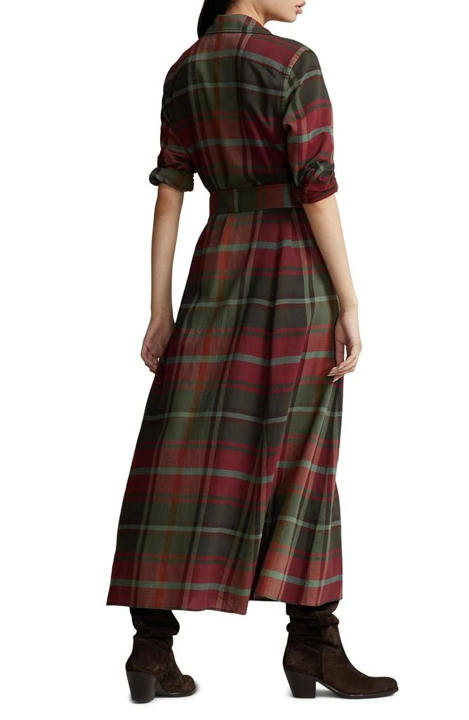 Ralph Lauren Plaid Long Sleeve Shirtdress 2