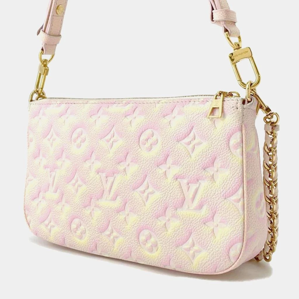 Louis Vuitton Louis Vuitton Pink Monogram Empreinte Multi Pochette Accessoires Shoulder Bag 4