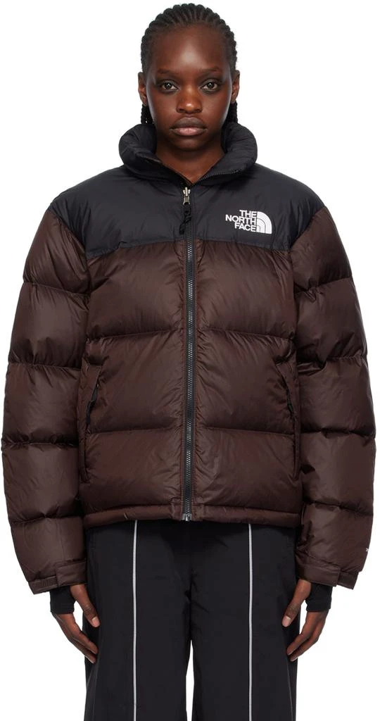 The North Face Black & Burgundy 1996 Retro Nuptse Down Jacket 1