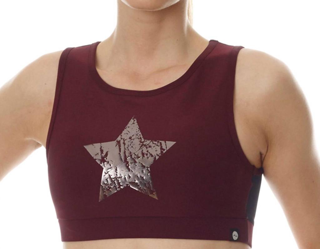 X by Gottex Chrome Star Mesh Low Impact Sports Bra