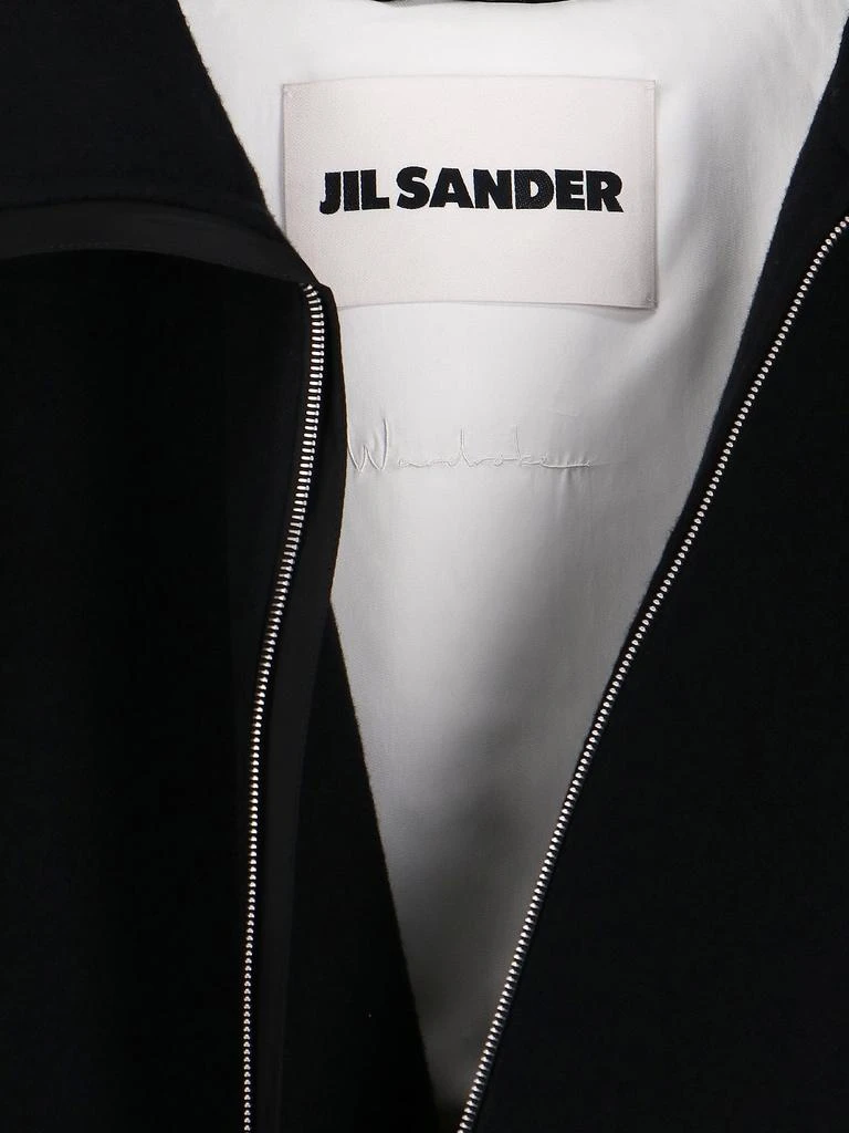 Jil Sander Jil Sander Zipped Hooded Jacket 5