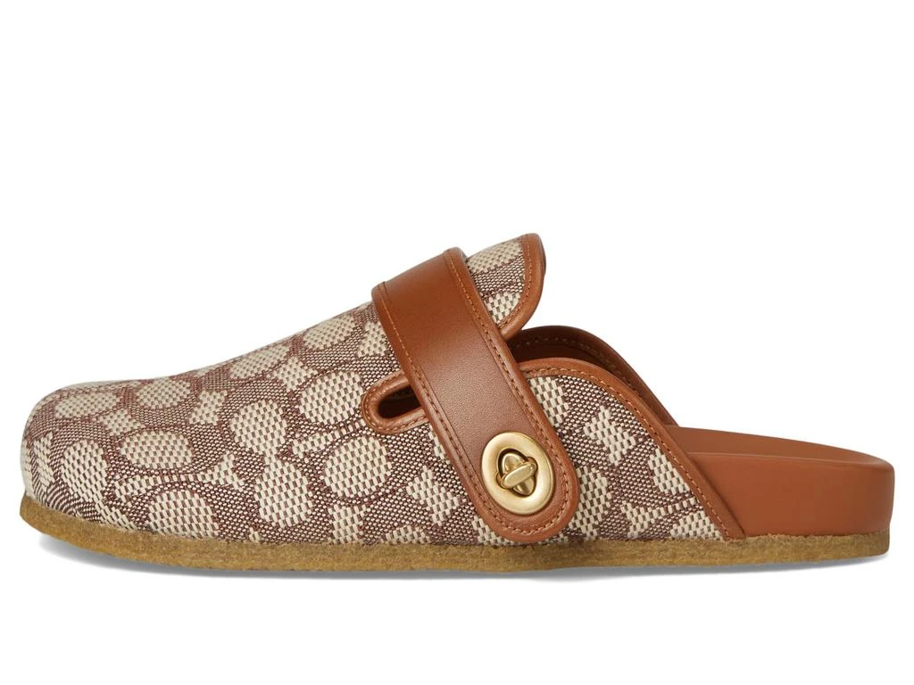 COACH Blake Clogs In Signature Textile Jacquard 4