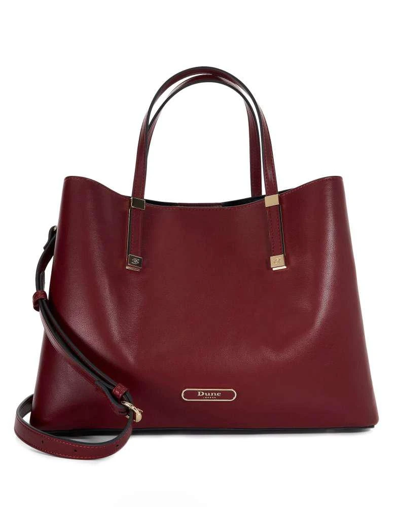 DUNE London Dune London Dorry tote bag in berry 1