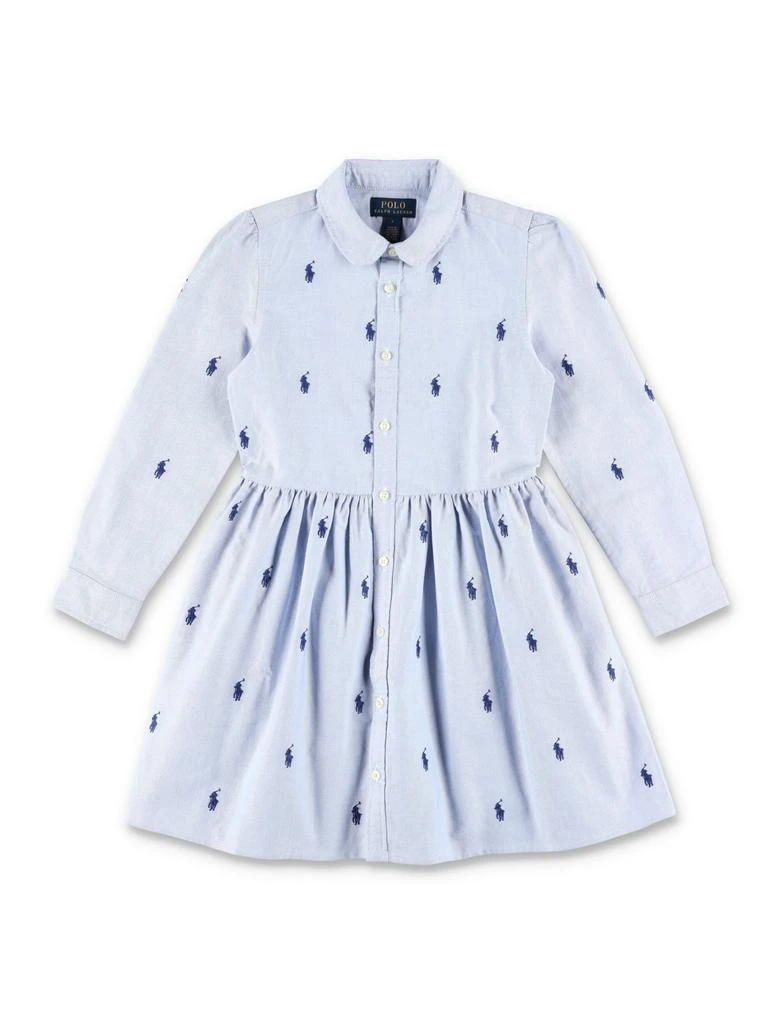 Ralph Lauren Horses Shirt Dress 1