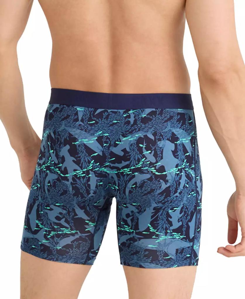 SAXX Men's Vibe Xtra Slim-Fit Printed Boxer Briefs