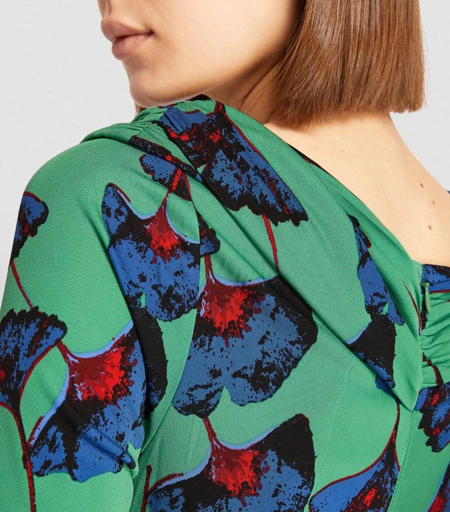 DVF Diane von Furstenberg Floral Print Jim Dress 6