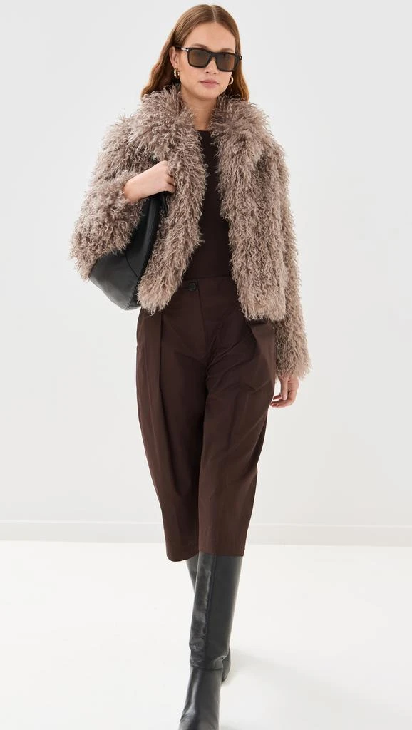 Sablyn Relaxed Fur Coat 4