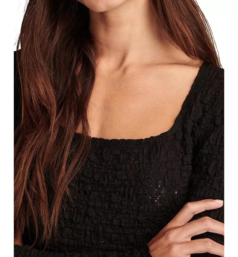 Lucky Brand Women's Textured-Lace Square-Neck Top 4