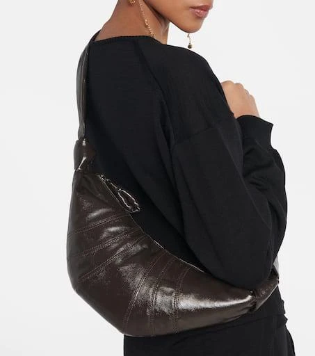 Lemaire Croissant Small faux leather shoulder bag 2