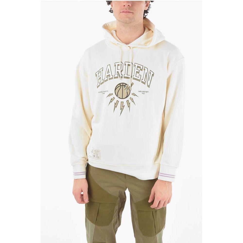 Neil Barrett JAMES HARDEN x NEIL BARRETT Easy Fit Hoodie with Printed Men's Log