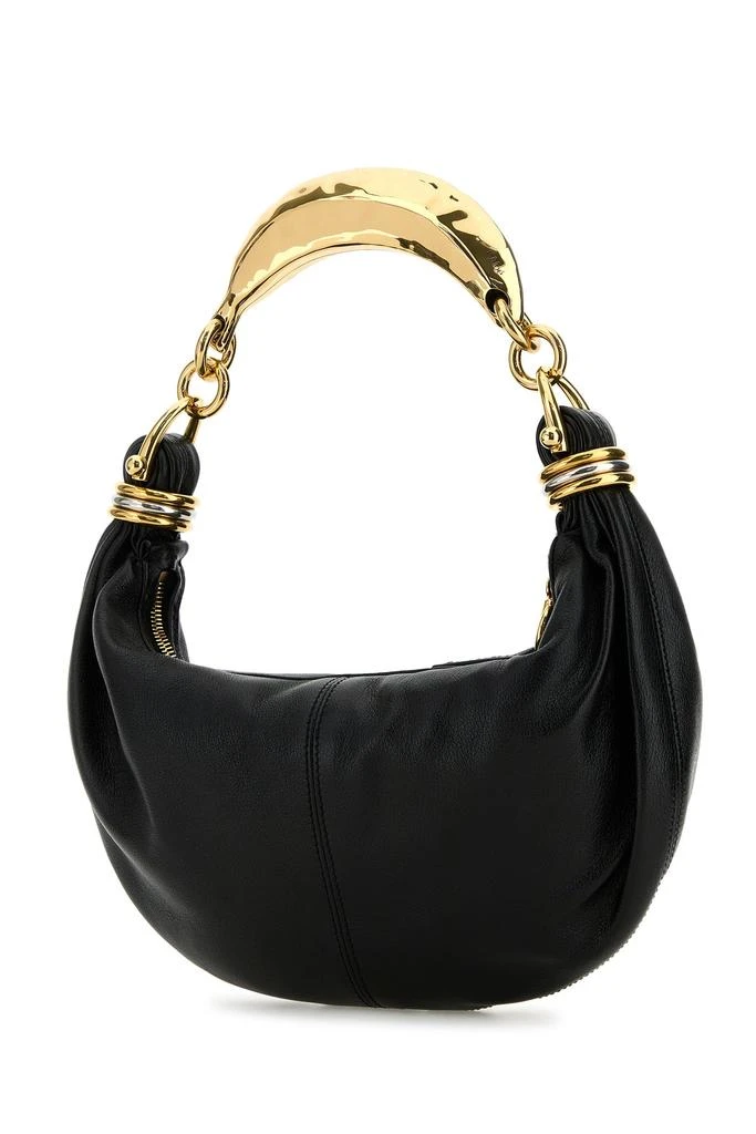 Chloé Black leather small Bracelet Hobo shoulder bag 2