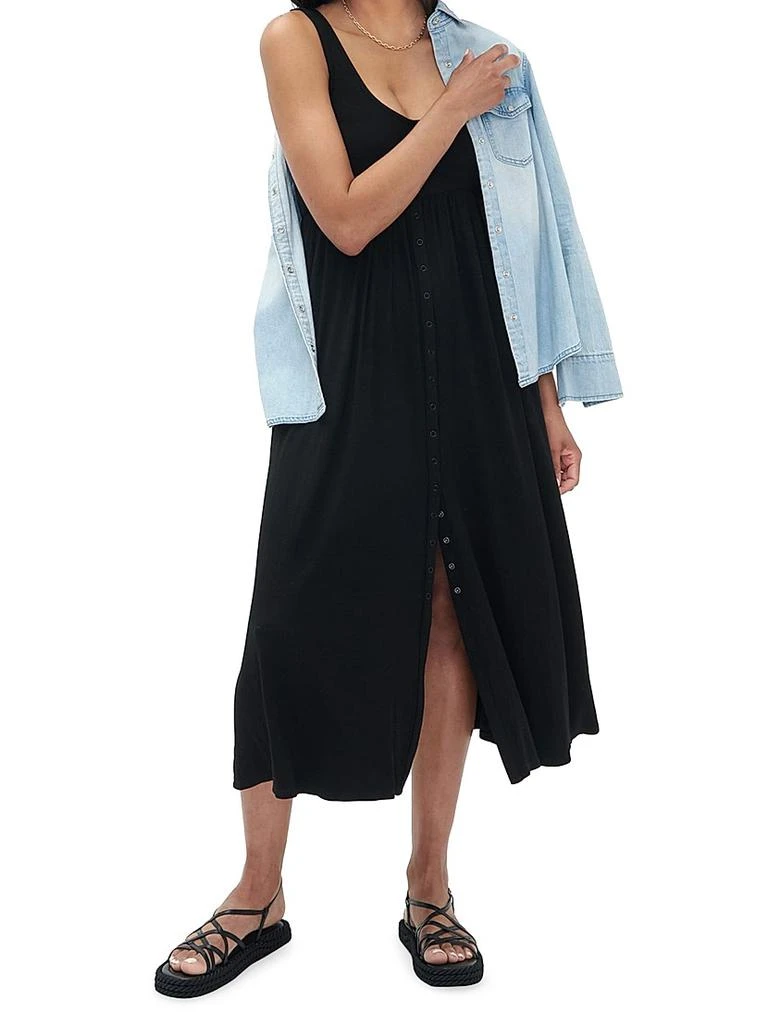 HATCH The Softest Rib Maternity Nursing Friendly Tank Dress 2