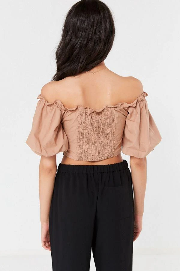 I.AM.GIA I.AM.GIA Alya Off-The-Shoulder Corset Top 4