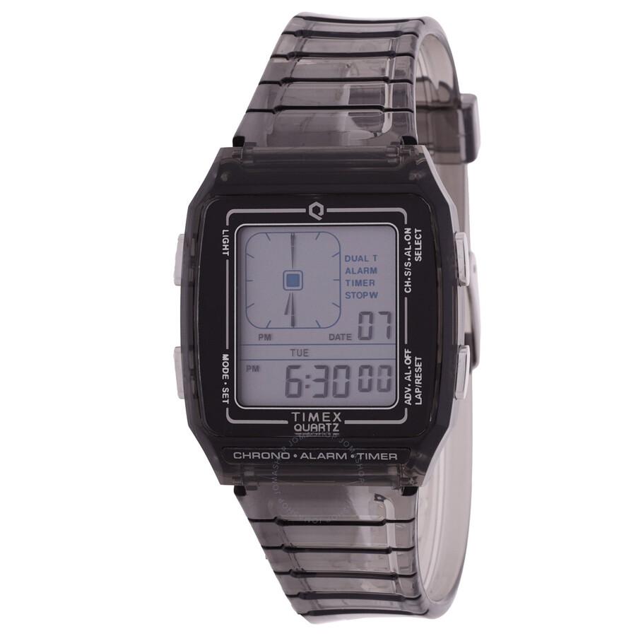 Timex Q Timex LCA Alarm Quartz Digital Unisex Watch TW2W45000VQ