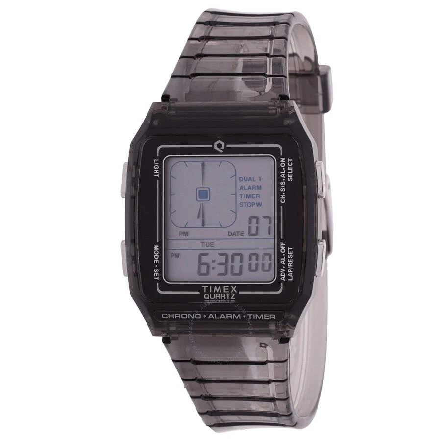 Timex Q Timex LCA Alarm Quartz Digital Unisex Watch TW2W45000VQ 1