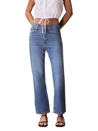 Calvin Klein Calvin Klein Womens High Rise Ankle Bootcut Jeans