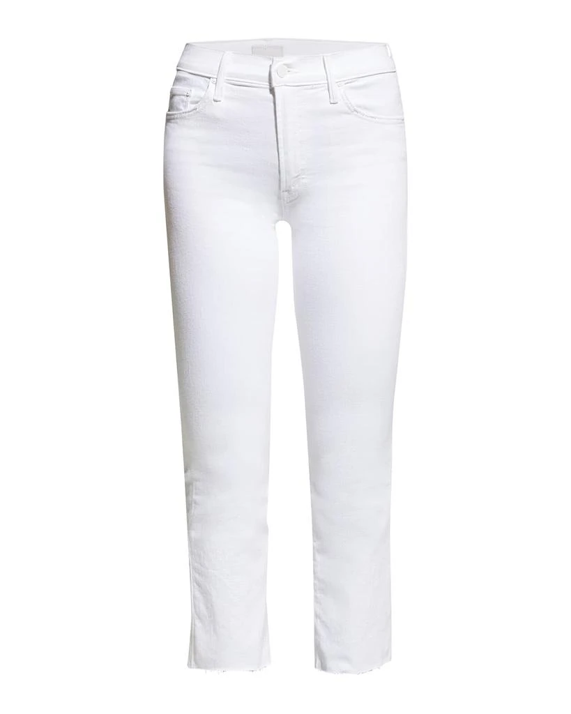 MOTHER The Insider Crop Step Fray Jeans 2