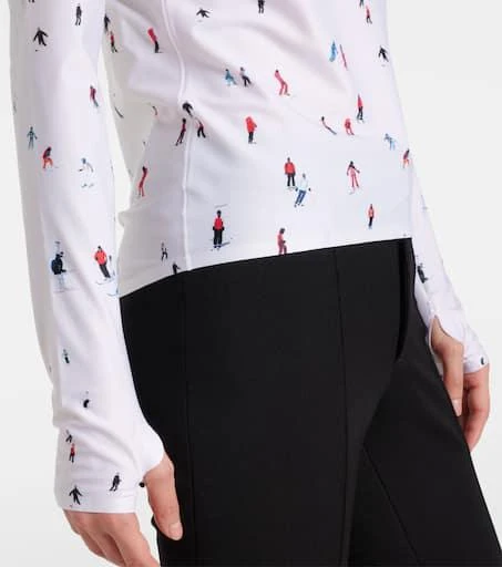 PERFECT MOMENT Perfect printed technical top 6
