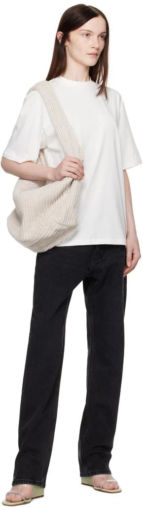 Aya Muse White Boxy T-shirt 4