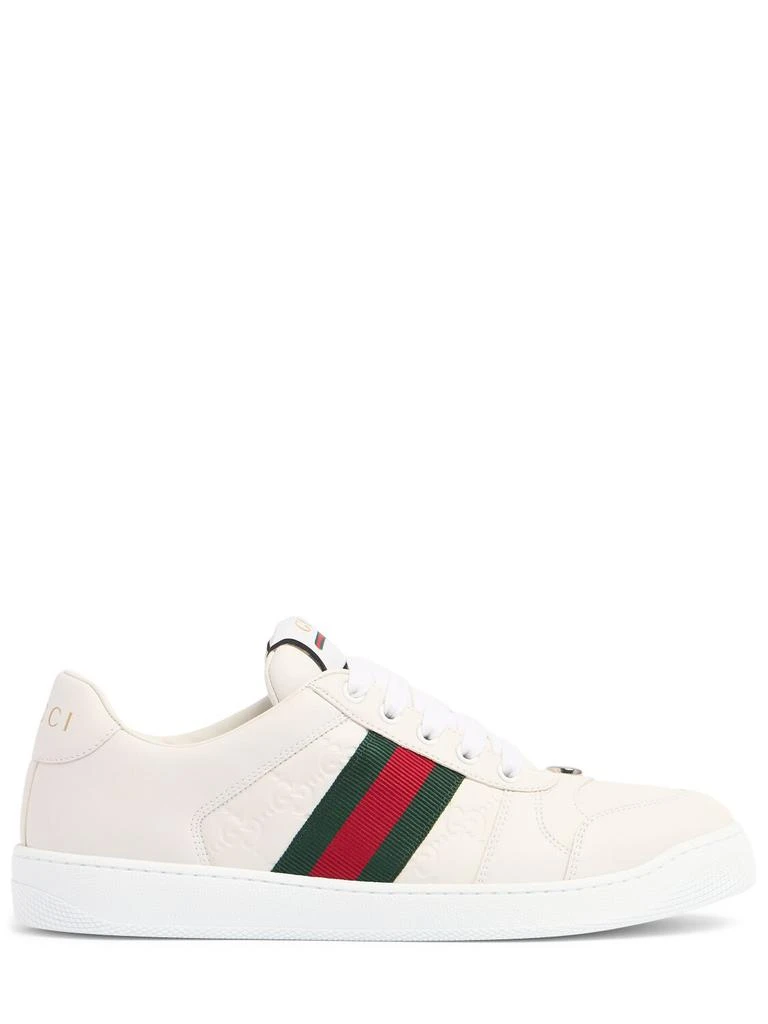 Gucci 30mm Screener Leather Sneakers