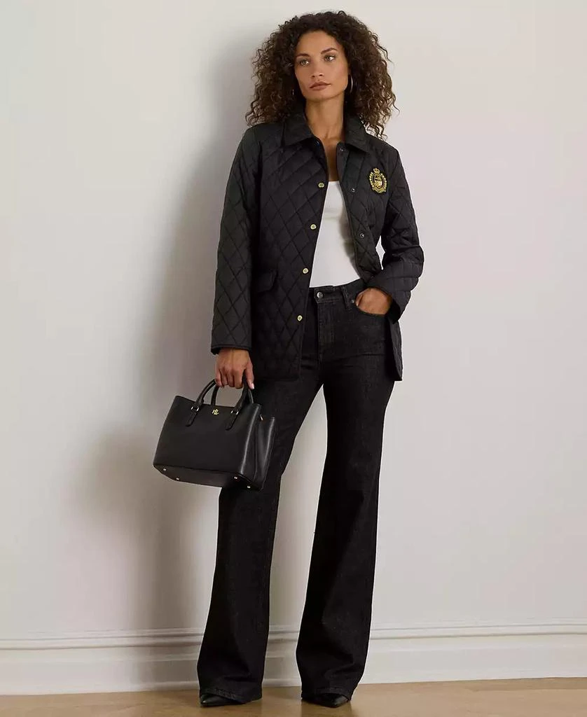 Ralph Lauren Women's Quilted Crest Jacket 2