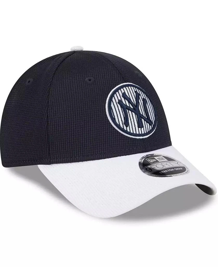 New Era Men's Navy New York Yankees 2024 Batting Practice 9FORTY Adjustable Hat 4