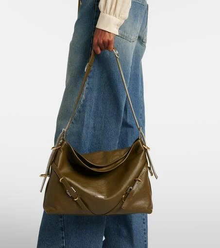 Givenchy Voyou Medium leather shoulder bag 7